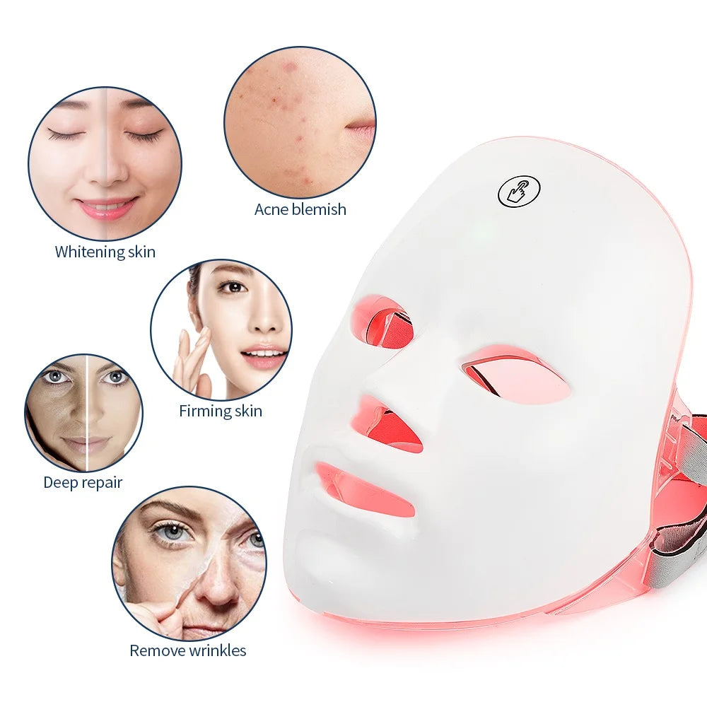 LED Glow Therapy Face Mask