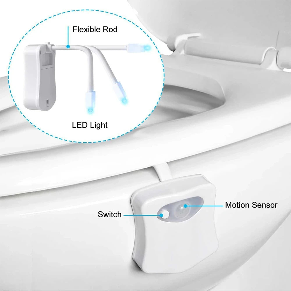 AuraGlow Toilet Night Light