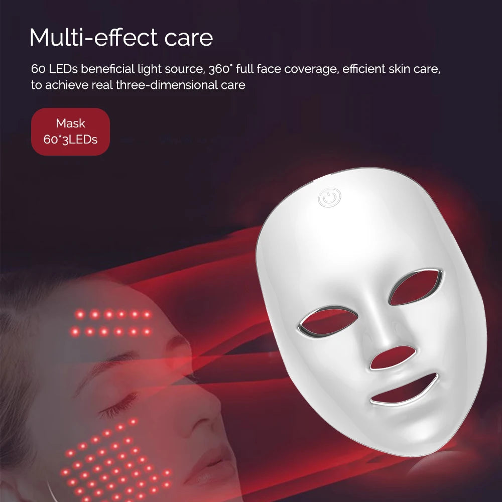 LED Glow Therapy Face Mask