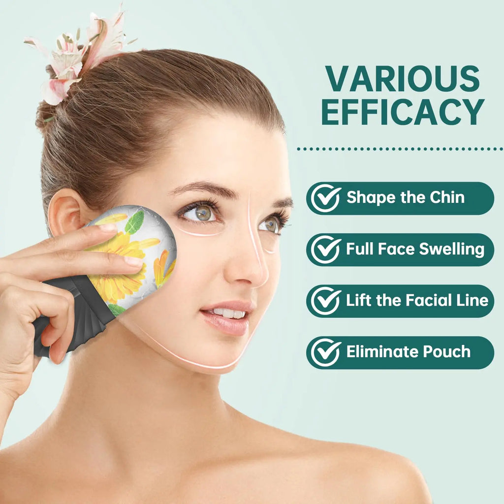 Ice Glow Facial Roller Set