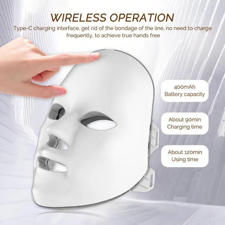 LED Glow Therapy Face Mask