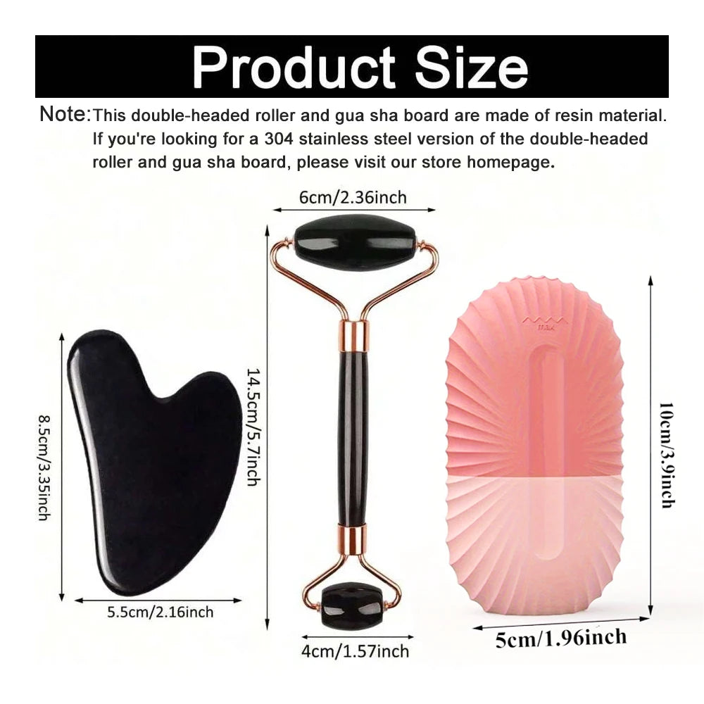 Ice Glow Facial Roller Set