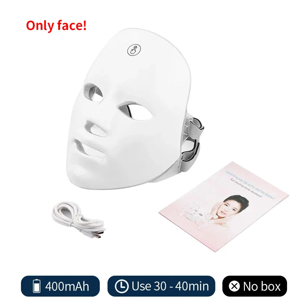 LED Glow Therapy Face Mask