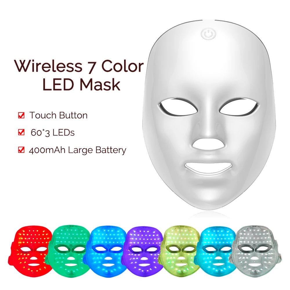 LED Glow Therapy Face Mask