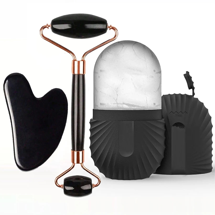 Ice Glow Facial Roller Set