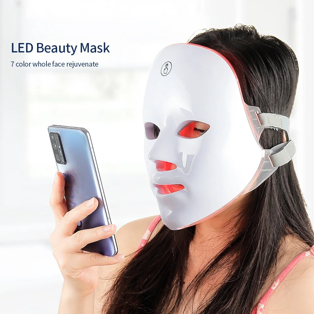 LED Glow Therapy Face Mask