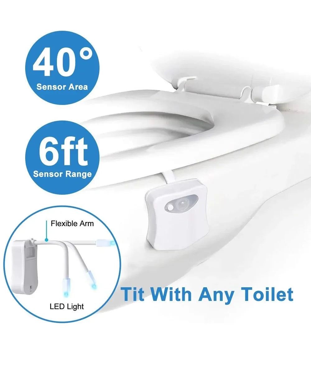 AuraGlow Toilet Night Light